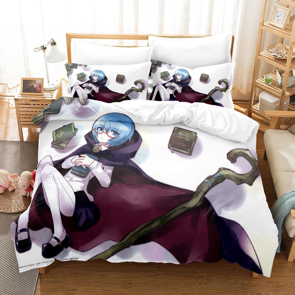 Новый аниме The Familiar of Zero Постельное белье Single Twin Full Queen King Size Bed Set Adult Kid Bedroom Duvet cover Sets Anime Bed