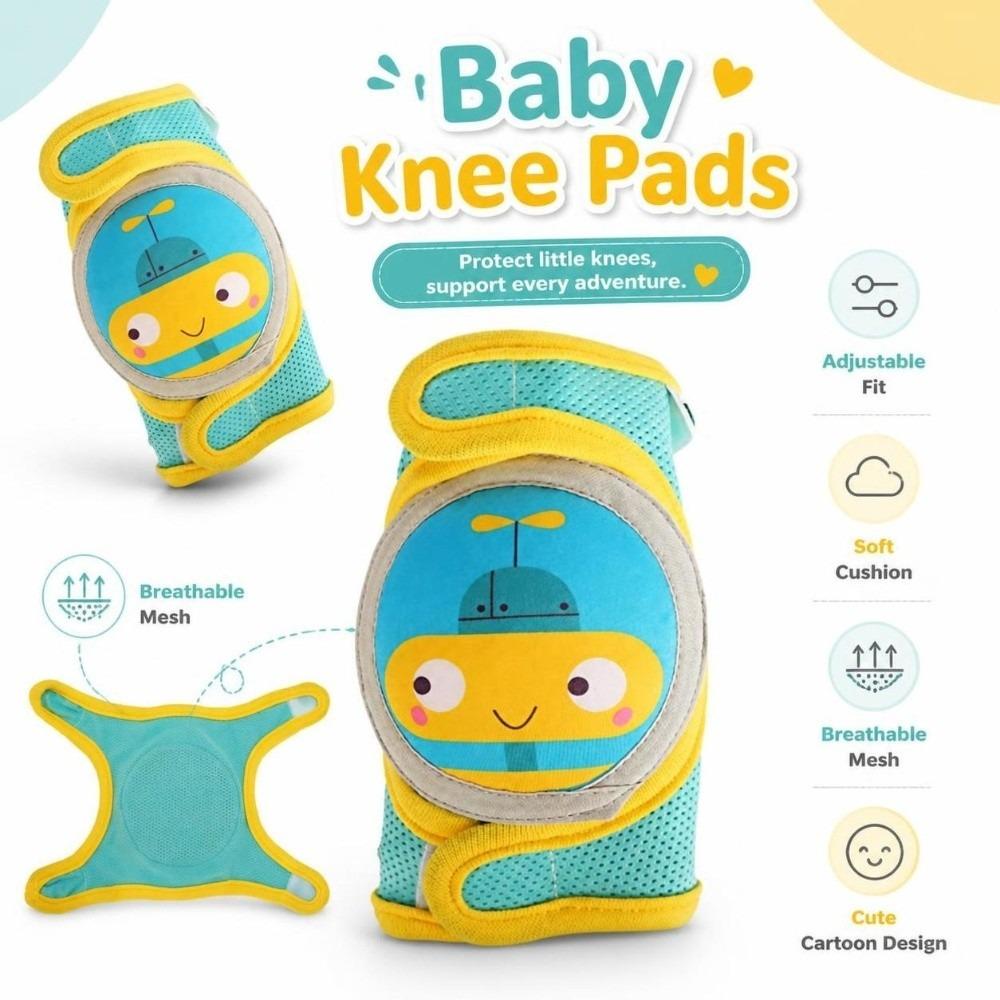 Cartoon Toddler Crawling Protector Adjustable Kids Elbow Knee Guards Toddlers Crawling