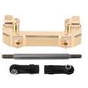 Brass Front Bumper Bracket Tie Rod Set Fit for Axial Scx10 III AX103007 110 RC Car
