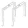 2/4/6/8/10Pcs Adjustable Outdoor Light String Hooks Rustproof Strong Load-bearing String Light Hanger Hooks Cable Cord Holders