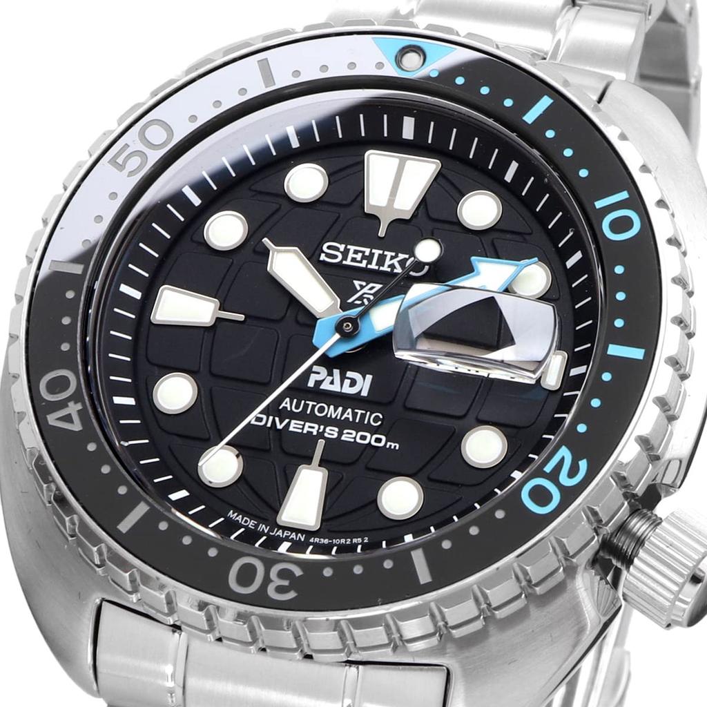 Seiko PROSPEX Механические Автоматические PADI Специальное Издание Turtle Сапфир Сделано за рубежом Модель Часы для дайвинга, 200 м, Кристалл, SRPG19, Япония, Мужские,