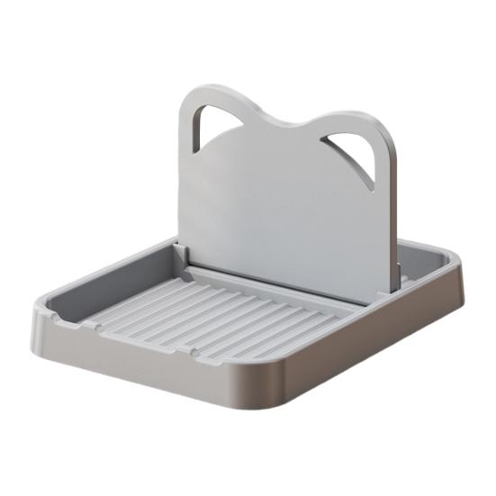 Полка для крышки кастрюли, складная, легко чистящаяся, устойчивая к высоким температурам, многофункциональная, настенная, органайзер для ложек, держатель для лопатки