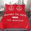 3D Printed Hapoel Tel Aviv Bedding Set Duvet Cover Bedroom Comforter Single Twin King Size Quilt Cover Home Textile