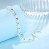 X Series Classic Design 925 Sterling Silver Zircon Bracelet for Women, Elegant Fashion Jewelry Gift
