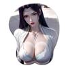 Anime Character Cosplay Beautiful Mouse Pad 3D Wrist Rest Mousepad Soft Silicone Wrist Guard Mouse Pad
