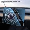 Автомобильный экран высокой четкости, защитная пленка для GPS-навигации, закаленные стеклянные пленки, защитная пленка с инструментом для Tesla Model 3 Y