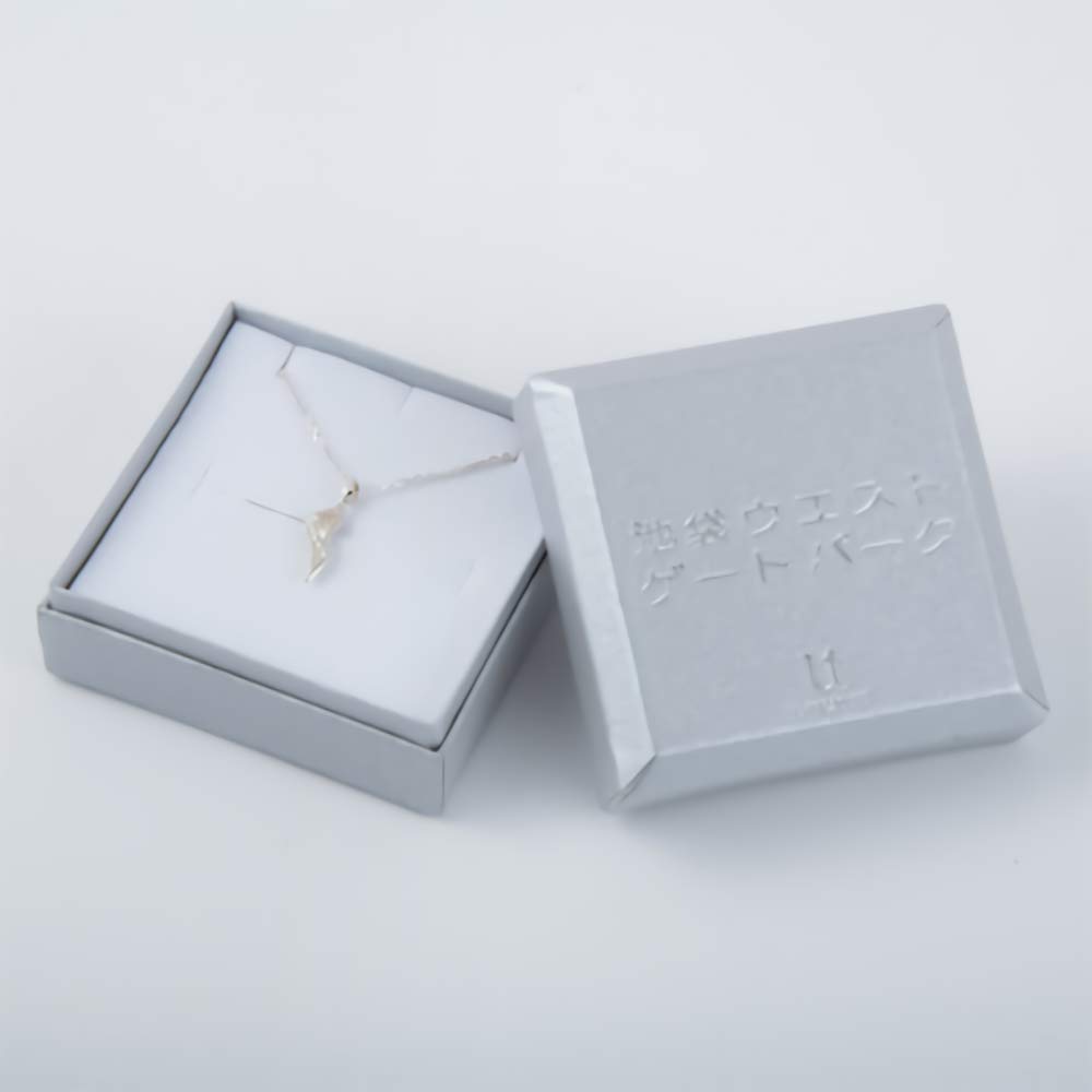 Товары из парка Ikebukuro West Gate, ожерелье из перьев, ожерелье Kyoichi Makoto с мотивом перьев, серебро, унисекс, аксессуары, подарок [U-Treasure] для мужчин и женщин