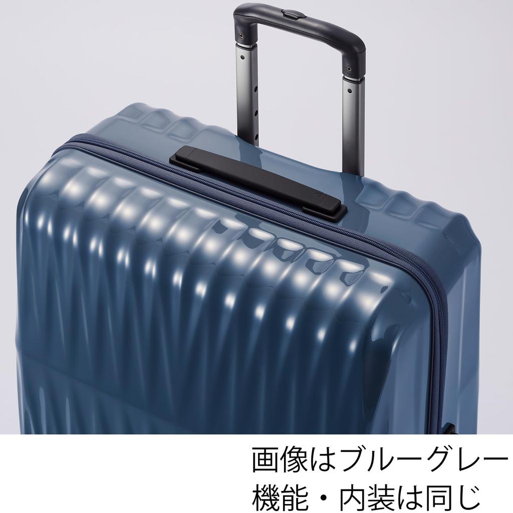 Чемодан Большой Вместимость Размер L 5 ночей 6 дней 6 ночей 7 дней 72 л Легкий 10-летняя гарантия Сделано в Японии Чехол для переноски Сумка для переноски Triaxis