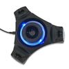 KJH PS4-29 подходит для PS4 Handle Blue Light Charging Mobile Charger Dock VR Single Charging Triangle Charger