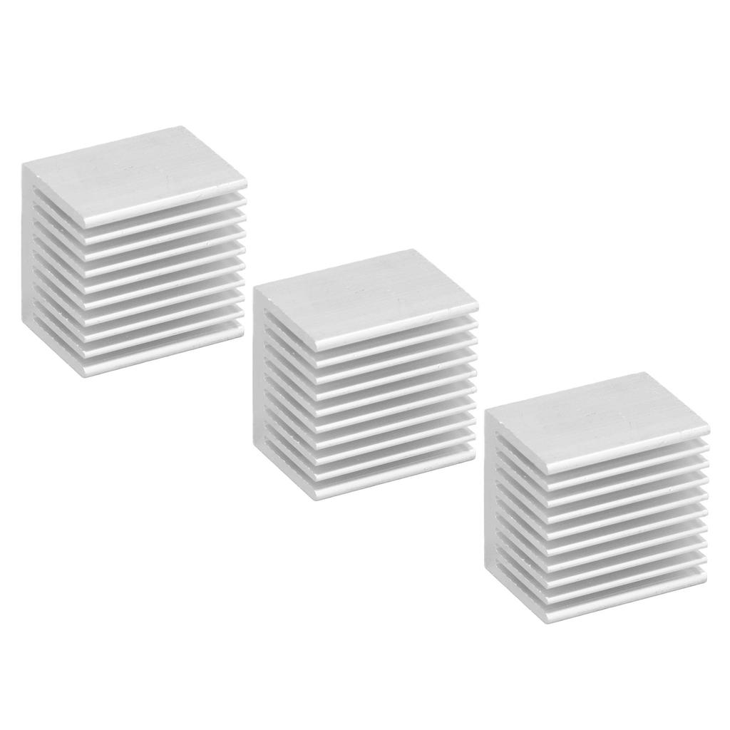 8шт охлаждающих ребер алюминиевый радиатор питания комплект теплоотвода для электронного процессорного модуля