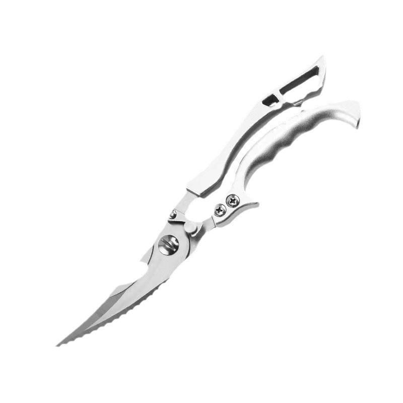 Многофункциональные кухонные ножницы из нержавеющей стали для курицы, гуся и рыбьих брюшков