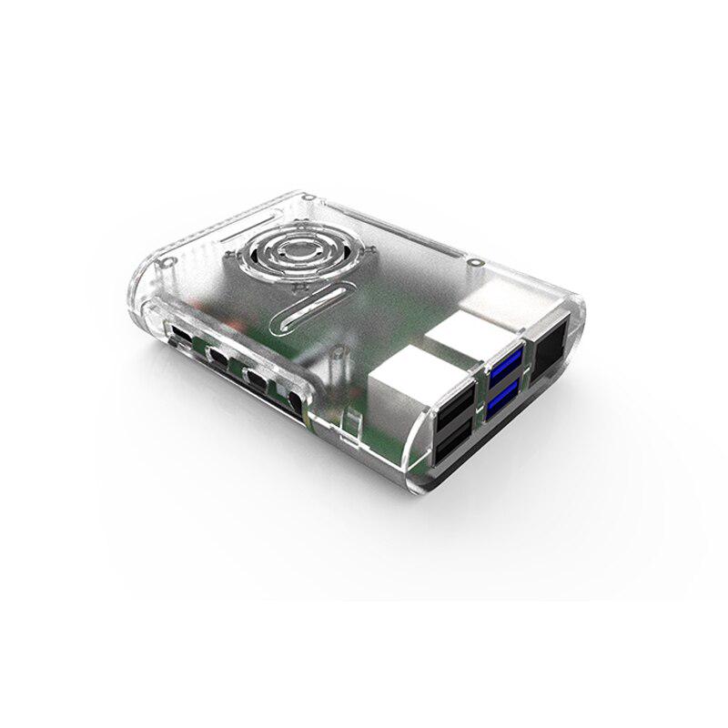 Raspberry Pi 4 B ABS Case Black White Clear Case for Raspberry Pi 4 Model B