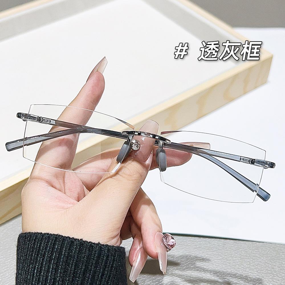 Антисиние очки Простые и удобные очки для близорукости Универсальные плоские очки Женские очки для чтения с высоким разрешением