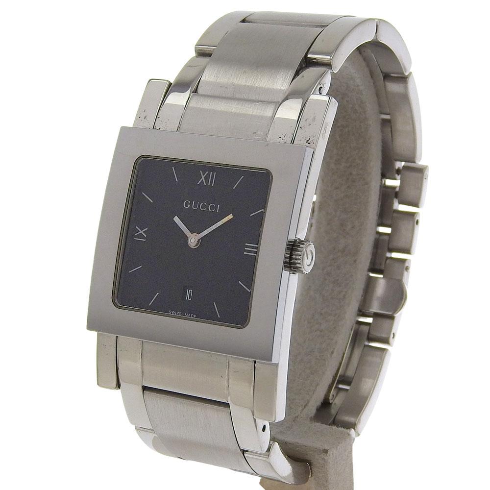 GUCCI G Metro Watches 7900M.1 blackDial Stainless Steel Quartz Analog display Women Used