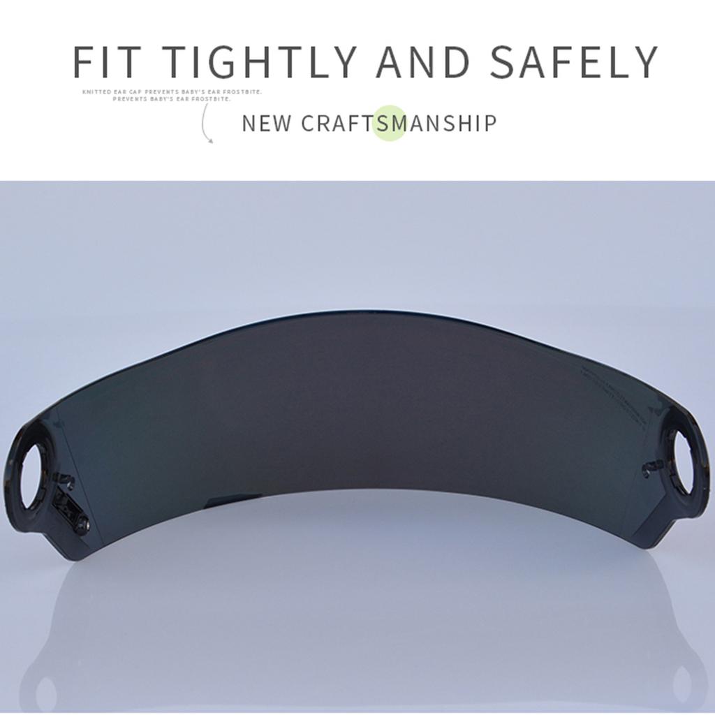 Motorcycle Anti-UV Anti-Scratch Wind Shield Helmets Lens Visor Replacement for LS2 FF358 FF396