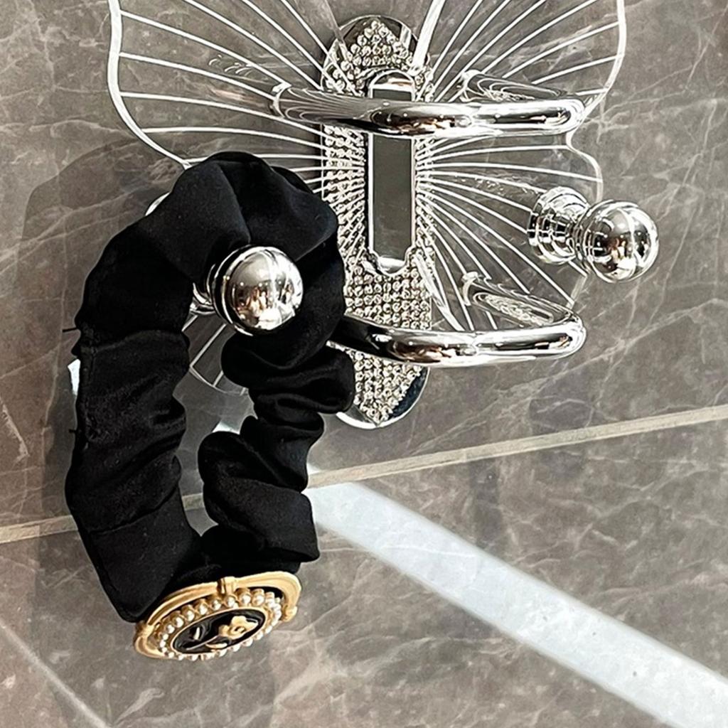 Роскошная акриловая подставка для расчесок со стразами, стойка для хранения украшений, подходит для стильных женщин и салонных профессионалов