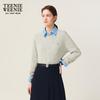 Teenie Weenie Women's Bear Cable Knit Sweater
