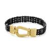 Colantotte CO Magnetic Loop THEO Loop CARO Bracelet, P170P100, Gold, 17.5 Cm