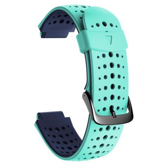 Dual Colors Silicone Watch Strap for Garmin Forerunner 235/220/230/620/630/735