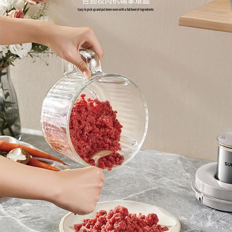 SUPOR 2л Многофункциональная мясорубка и кухонный комбайн Вилка CN (адаптер в комплекте)
