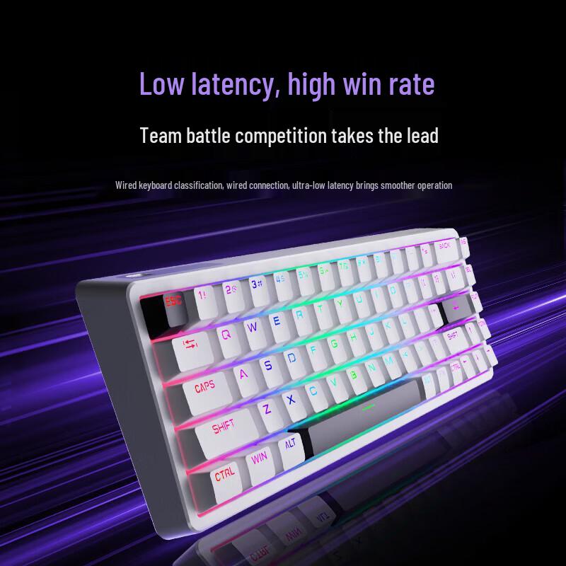 Lenovo Yinenengzhe MK68 68-клавишная проводная механическая игровая клавиатура