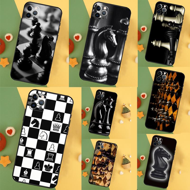 Chess Board Dark Horse Case For Samsung Galaxy S25 S26 Ultra S21 S22 S23 S24 Ultra S10 S20 Plus S25 FE Back Cover