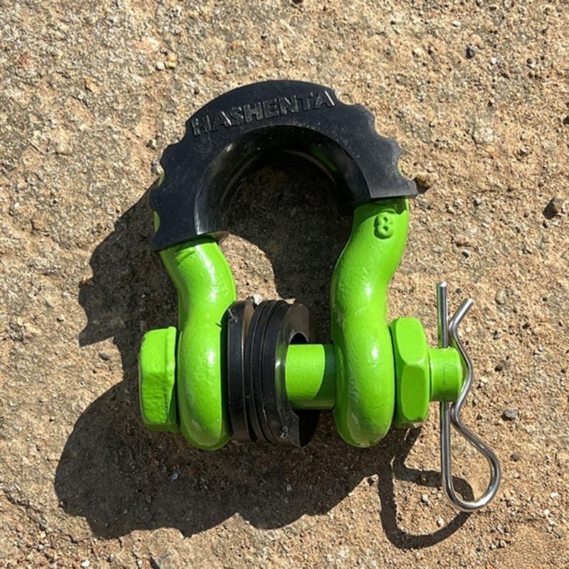 D-Ring Shackle for Off-Road Vehicle Recovery Towing Gear Anti-Rust