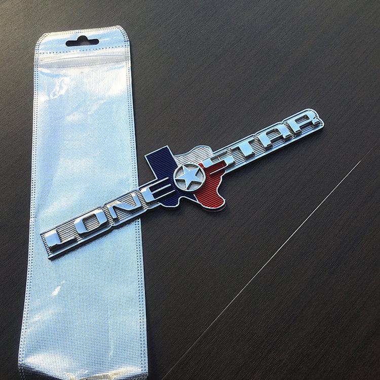 Персонализированная трехмерная наклейка на автомобиль версии Техас Модификация решетки Lone Star