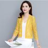 Short Sun Protection Clothing Women's Lace Cardigan Jacket Thin Plus Size Shawl Short Air-conditioning Shirt