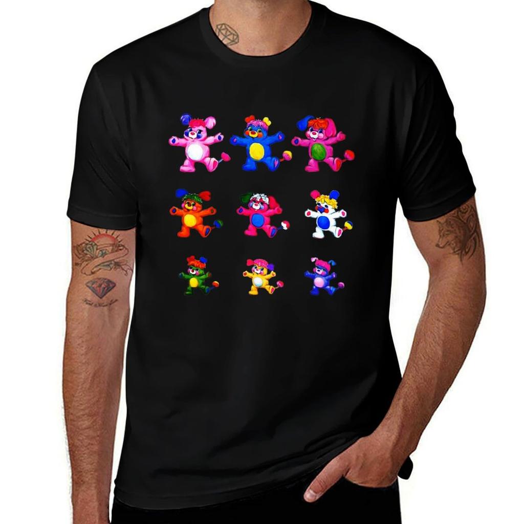 The Popples Tshirt Plus Size Solid Color Tshirt