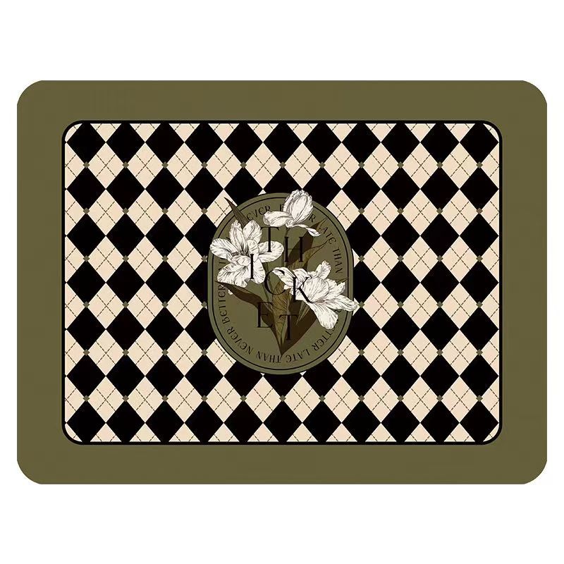 Печатный коврик для сушки посуды, коврик для сушки стола, термостойкие коврики для столешницы, кухонные коврики, впитывающие коврики для сушки посуды, ковры для дома, принадлежности