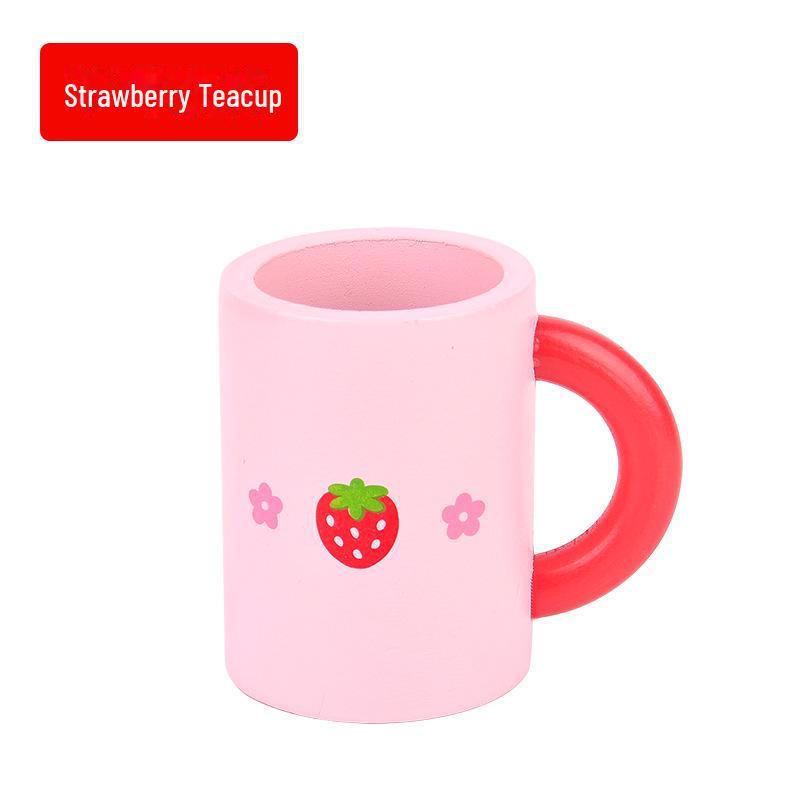 Игровой деревянный кухонный набор Yiwang включает в себя сковороду и кастрюлю для приготовления еды Qieqi Le.