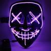 Purge Light Up LED Mask for Halloween - Purple