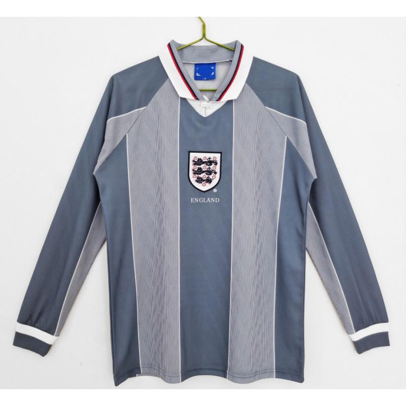 1996 England Retro Football Shirts 01 Home Away Short Long Sleeve S-XXL