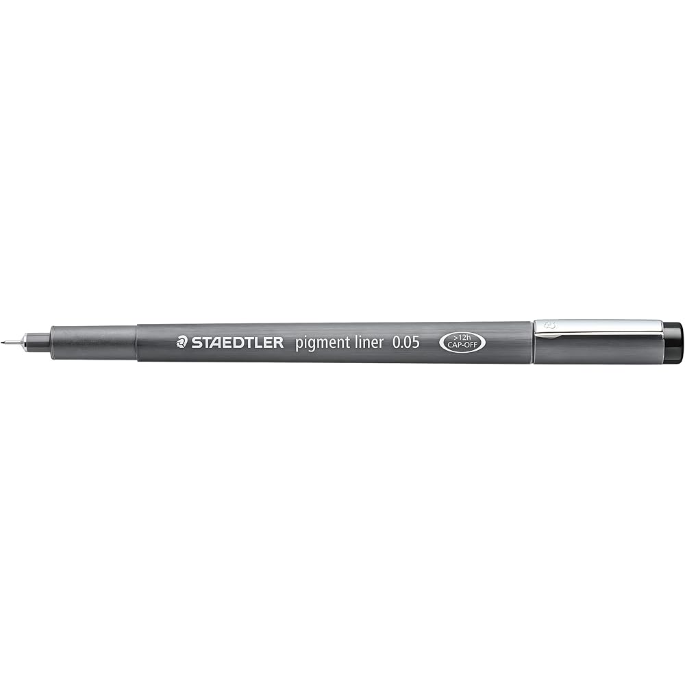 Staedtler Водостойкий пигментный лайнер Черный 0,05 мм 10 шт. 308 005-9