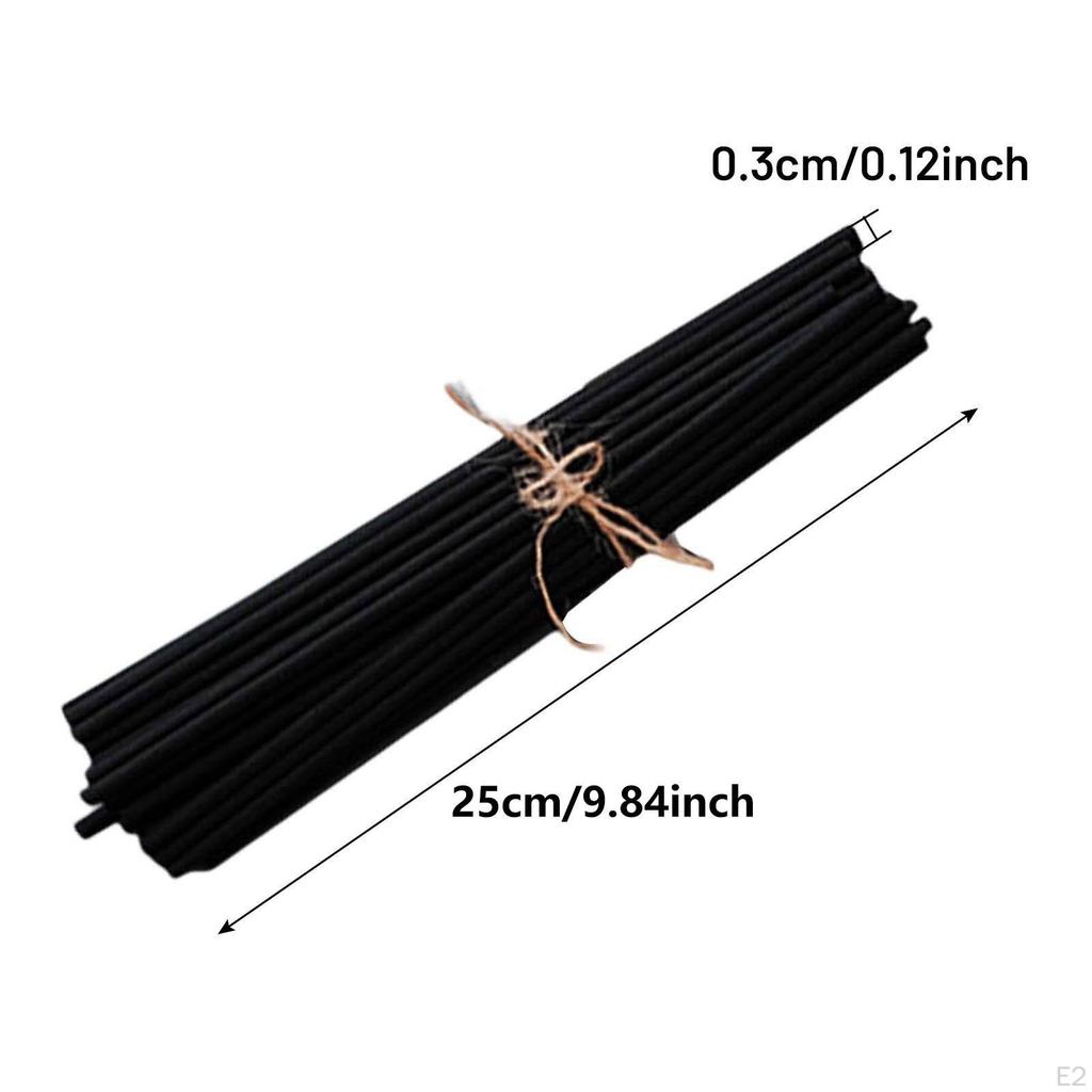 100 шт. сменных палочек для аромадиффузора 0,1x9,8 дюймов, многоцелевой сменный аксессуар