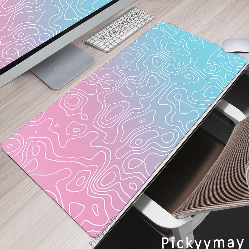 Белый коврик для мыши в стиле минимализм, большой коврик для мыши, коврик для клавиатуры XXXL, коврики для мыши, резиновый коврик для стола, дизайн, коврик для компьютерного стола