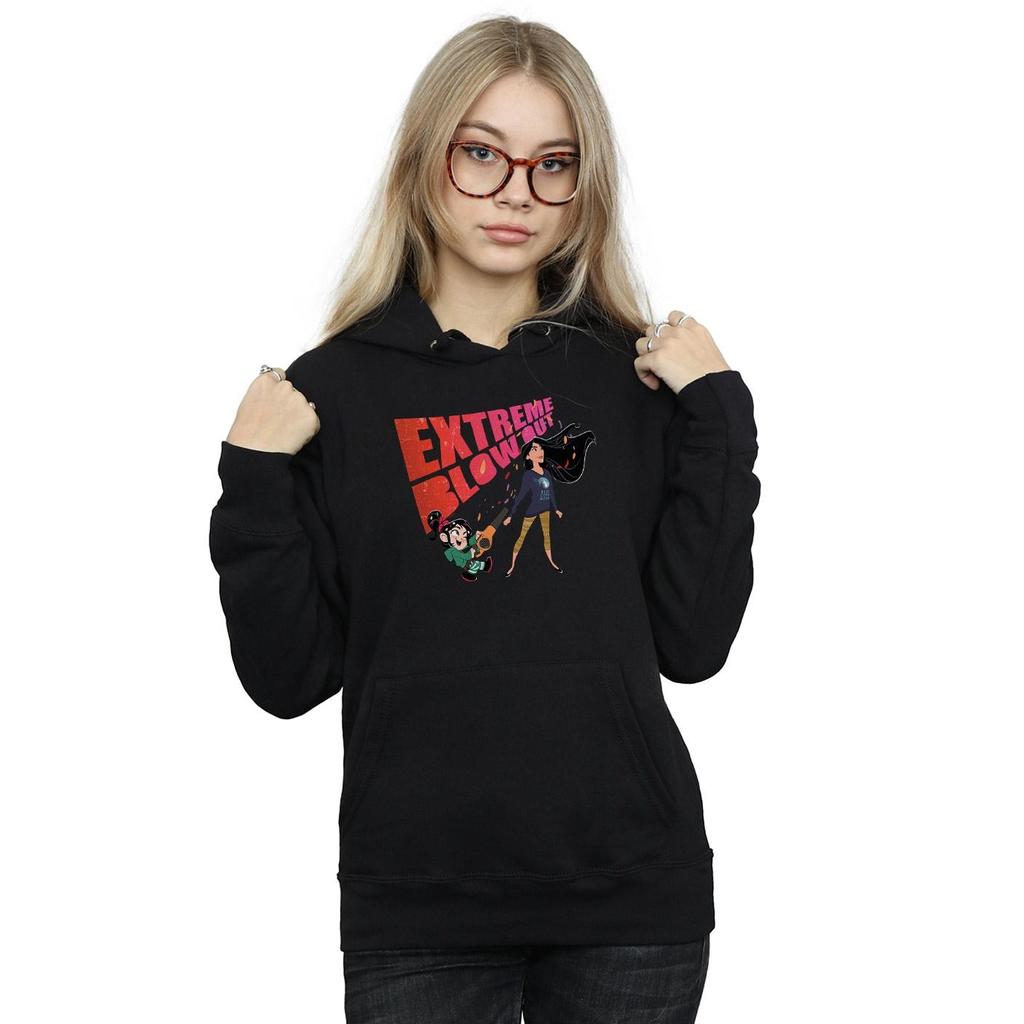 Disney Женская/женская толстовка с капюшоном Wreck It Ralph Pocahontas и Vanellope