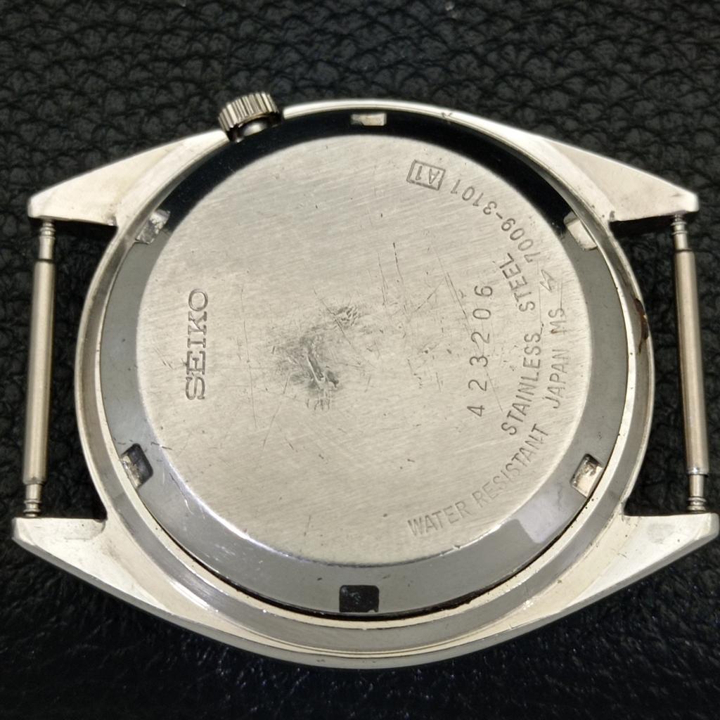 Б/У винтажные мужские часы SEIKO 5 AUTOMATIC 7009A из Японии с красным циферблатом a435029-2 R122-a435029