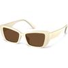JASPIN Rectangle Sunglasses for Women Men Y2k Sun Glasses UV Protection | Chic Sunnies 90s Retro Trendy Narrow Shades Square Frame Vacation