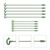 10PCS Reusable Butterflies Orchid Potted Fixing Rods Flower Holder Pole  For Indoor Outdoor