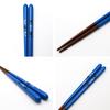 Ishida Chopsticks, Family Cat Design, Made in Japan, Dishwasher Safe, Blue, 18cm
