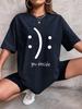 ItS Okay You Decide On It Cotton Print Unisex TShirt Harajuku Loose TShirts Hip Hop Casual Tshirt Creativity Fashion TShirt