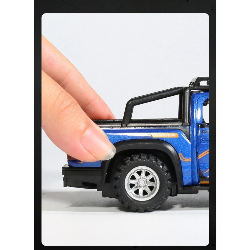 1/32 Ford F150 Raptor Alloy Car Model Sound and Light Pull Back Children's Toy Collectibles Birthday Gift