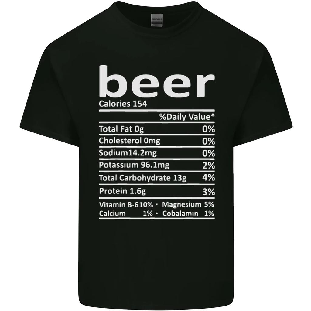 Funny Beer Nutritional Facts Alcohol Kids T-Shirt Childrens