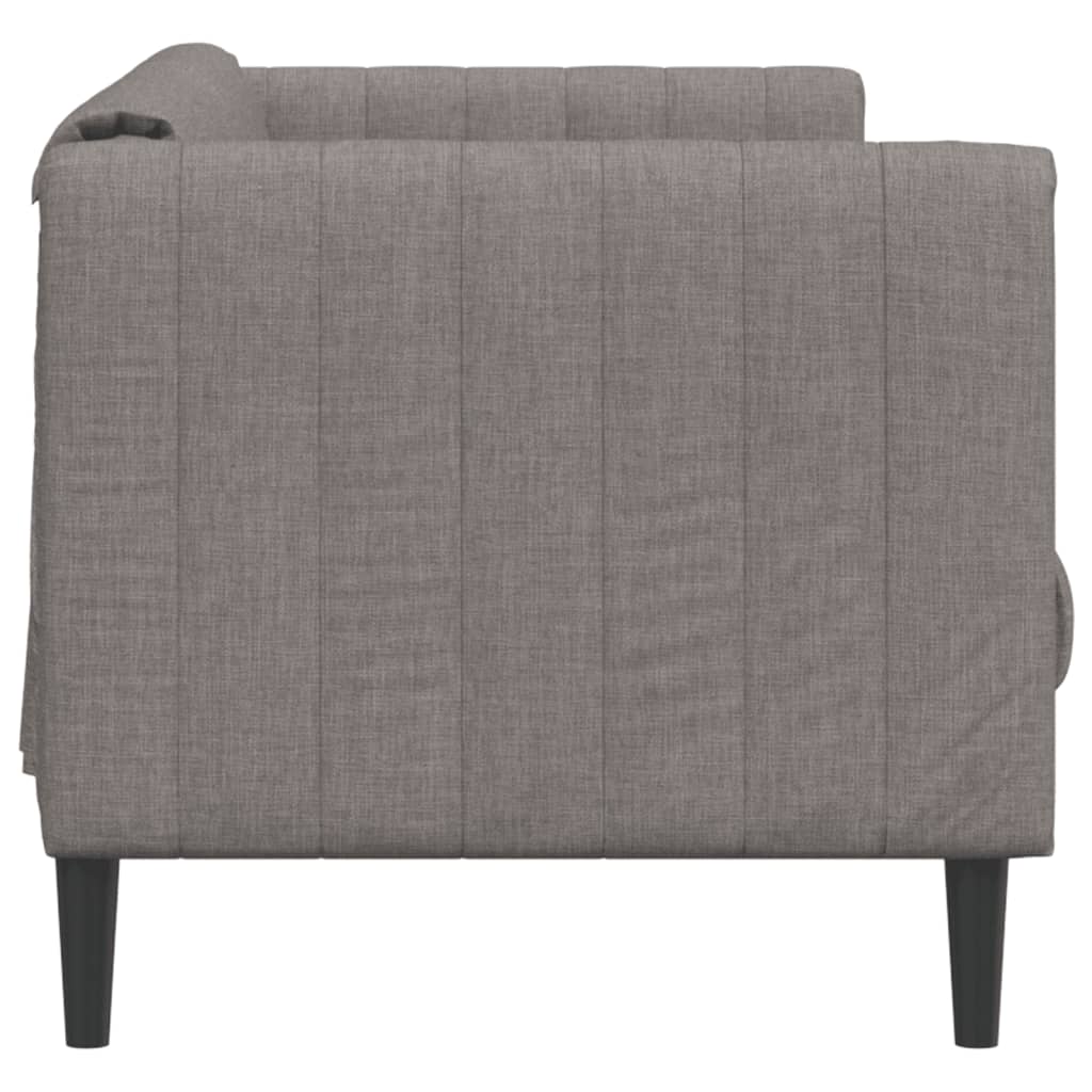 2 Seater Sofa in Taupe Fabric