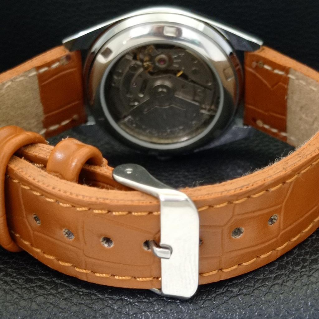 ВИНТАЖНЫЕ АВТОМАТИЧЕСКИЕ SEIKO 6309A ОТРЕСТАВРИРОВАННЫЕ ЯПОНСКИЕ МУЖСКИЕ ЧАСЫ С СЕРЕБРИСТЫМ ЦИФЕРБЛАТОМ a701691-5 R206c-a701691