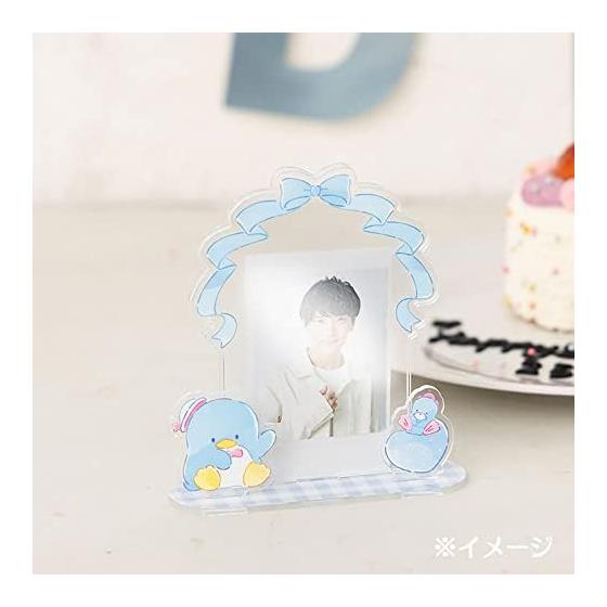 Стенд для фотографий Sanrio Tuxedo Sam Cheki (Наслаждайтесь идолом) 950343 Акриловая смола Стенд для Cheki/Коллекционных карточек