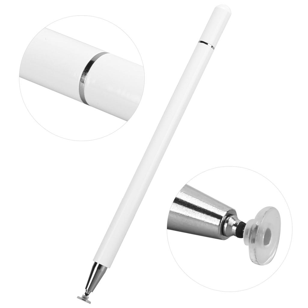Touch Stylus for iPad Suction Cup Acquisition Pen Mobile Phone Tablet Accessories White