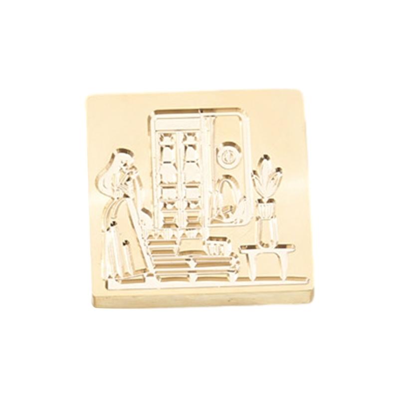 Bear Wax Seal Stamp Brass Animal Series Sealing Wax Stamp for DIY Envelope Wedding Birthday Invitation Card Scrapbooking